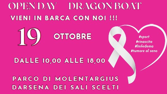 Open Day Dragon Boat: prova con noi il 19 ottobre!